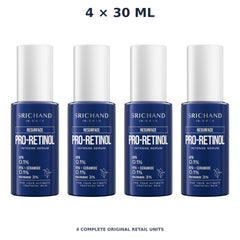 Srichand Resurface Pro Retinol Intense Serum 30ml – 4 × 30 ml — exact quantity shown on white background