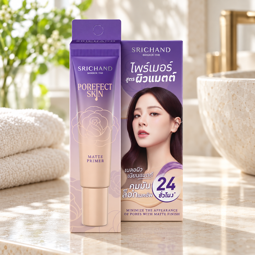 Srichand Porefect Skin Matte Primer 15g 15 g — lifestyle view 1, serving or routine illustration