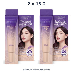 Srichand Porefect Skin Matte Primer 15g – 2 × 15 g — exact quantity shown on white background