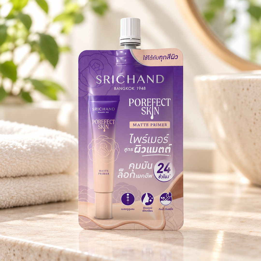 Srichand Porefect Skin Matte Primer 6g 6 g — lifestyle view 1, serving or routine illustration