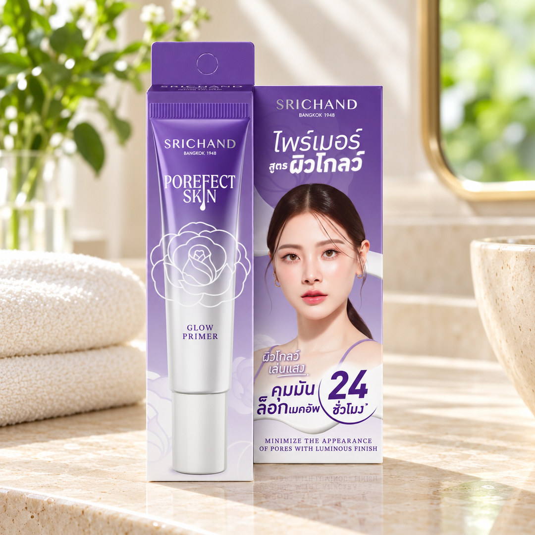 Srichand Porefect Skin Glow Primer 15g 15 g — lifestyle view 1, serving or routine illustration