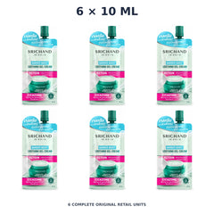 Srichand Barrier Boost Soothing Gel Cream 10ml – 6 × 10 ml — exact quantity shown on white background