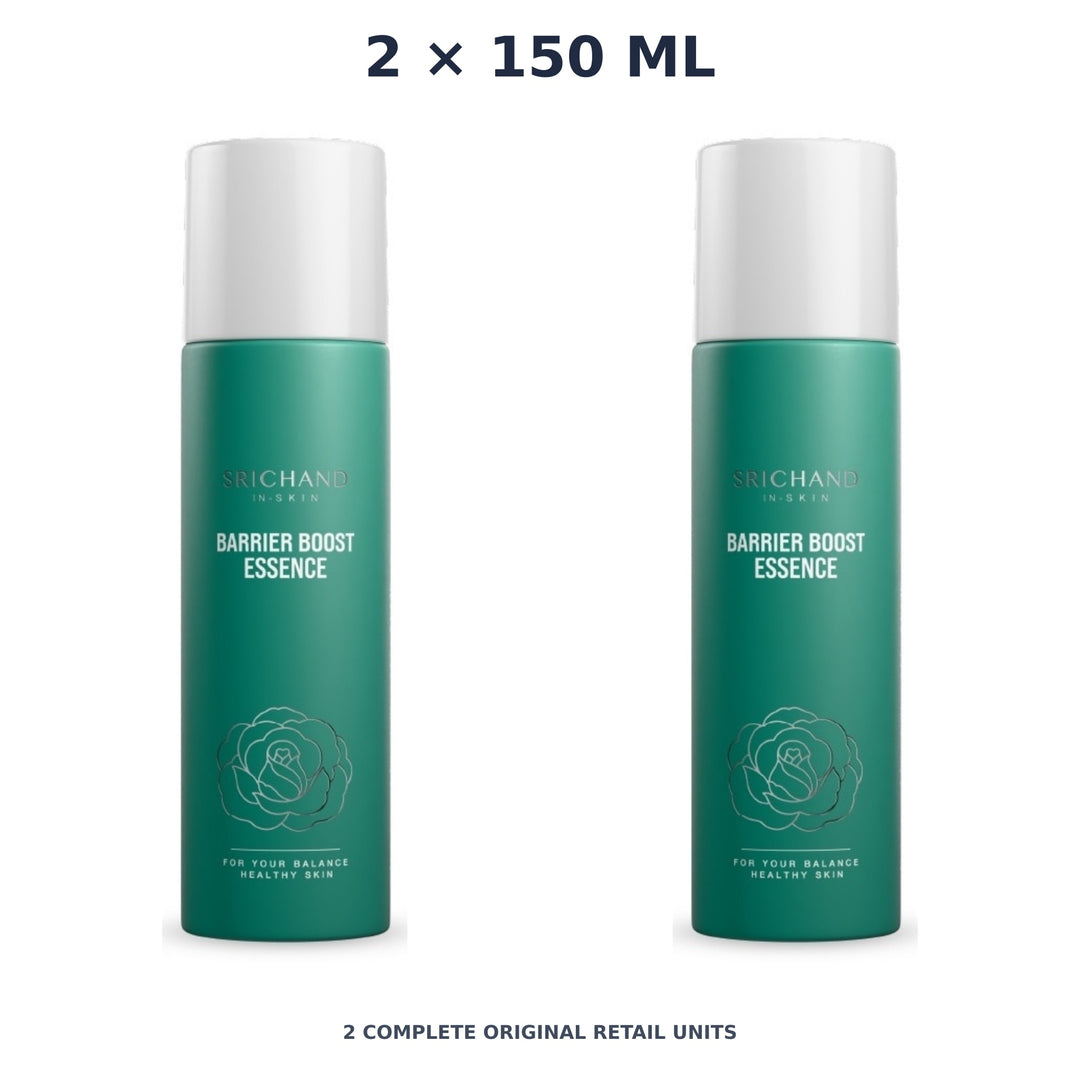 Srichand Barrier Boost Essence 150ml – 2 × 150 ml — exact quantity shown on white background