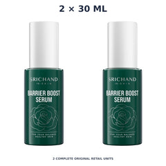 Srichand Barrier Boost Serum 30ml – 2 × 30 ml — exact quantity shown on white background