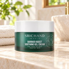 Srichand Barrier Boost Soothing Gel Cream 50ml 50 ml — lifestyle view 1, serving or routine illustration