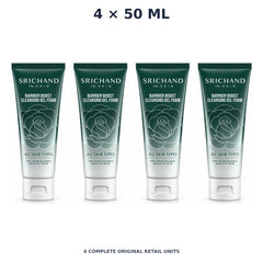 Srichand Barrier Boost Cleansing Gel Foam 50ml – 4 × 50 ml — exact quantity shown on white background