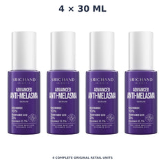 Srichand Advanced Anti Melasma Serum 30ml – 4 × 30 ml — exact quantity shown on white background