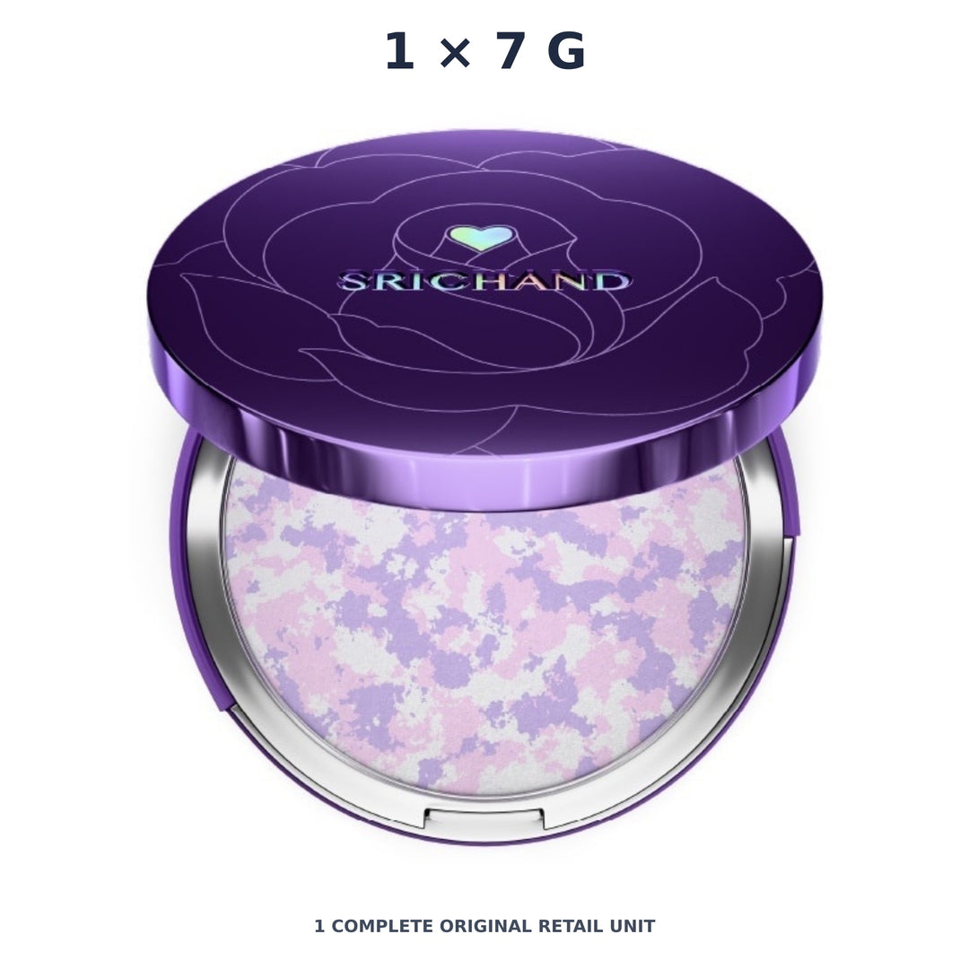 Srichand Bare to Perfect Correcting Compact Powder 7g. 01 Soft Pink – 1 × 7 g — exact quantity shown on white background