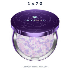 Srichand Bare to Perfect Correcting Compact Powder 7g. 01 Soft Pink – 1 × 7 g — exact quantity shown on white background