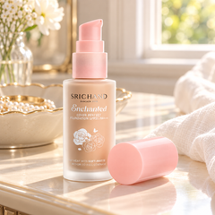 Srichand Enchanted Cover Perfect Foundation SPF35 PA+++ 30ml. 105 Pinkish 30 ml — lifestyle view 2, serving or routine illustration