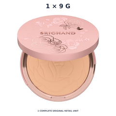 Srichand Enchanted Cover Perfect Foundation Powder SPF35 PA++++ 9g. 115 Natural – 1 × 9 g — exact quantity shown on white background