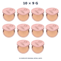 Srichand Enchanted Cover Perfect Foundation Powder SPF35 PA++++ 9g. 115 Natural – 10 × 9 g — exact quantity shown on white background
