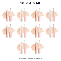Srichand Enchanted Cover Perfect Concealer 4.5ml. 105 Pinkish – 10 × 4.5 ml — exact quantity shown on white background