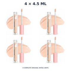 Srichand Enchanted Cover Perfect Concealer 4.5ml. 105 Pinkish – 4 × 4.5 ml — exact quantity shown on white background