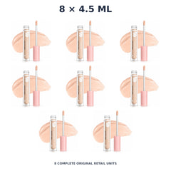 Srichand Enchanted Cover Perfect Concealer 4.5ml. 105 Pinkish – 8 × 4.5 ml — exact quantity shown on white background