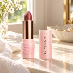 Srichand Enchanted Charming Satin Matte Lipstick 3.5g. 02 Mastery Power 3.5 g — lifestyle view 2, serving or routine illustration