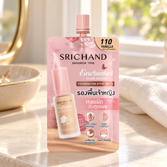 Srichand Enchanted Cover Perfect Foundation SPF35 PA+++ 7g. 110 Vanilla 7 g — lifestyle view 2, serving or routine illustration