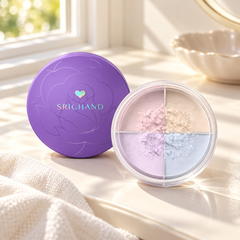 Srichand Bare to Perfect Correcting Loose Powder 12g 12 g — lifestyle view 2, serving or routine illustration