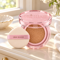 Srichand Enchanted Cover Perfect Cushion SPF50+ PA++++ 14g. 130 Honey 14 g — lifestyle view 2, serving or routine illustration