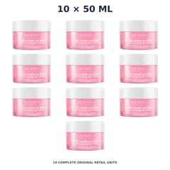 Srichand Phyto Camellia PDRN Bright Glowing Gel Cream 50ml – 10 × 50 ml — exact quantity shown on white background
