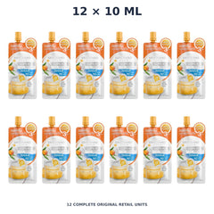 Srichand Super C Brightening Gel Cream 10ml – 12 × 10 ml — exact quantity shown on white background