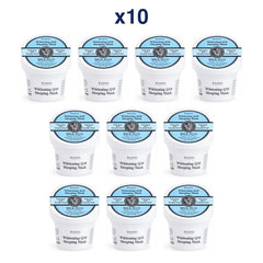 Scentio Milk Plus Brightening Q10 Sleeping Mask 45 g — Pack of 10 — 10 complete retail units