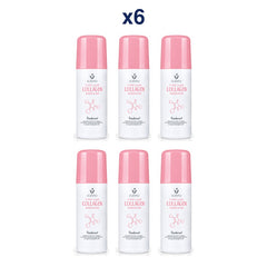 Scentio Pink Collagen Radiant & Firm Deodorant 50 ml — Pack of 6 — 6 complete retail units