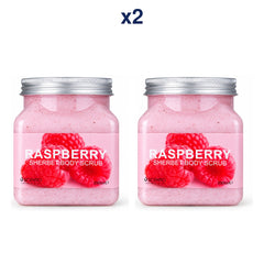 Scentio Raspberry Pore Minimizing Sherbet Scrub 350 ml — Pack of 2 — 2 complete retail units