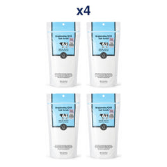 Scentio Milk Plus Brightening Q10 Salt Scrub 300 g — Pack of 4 — 4 complete retail units