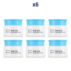 Scentio Milk Plus Bright And White Facial Day & Night Cream 50 ml — Pack of 6 — 6 complete retail units