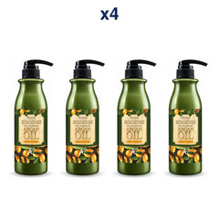 Scentio Hair Professional Argan Oil Therapy Shampoo 500 ml — Pack of 4 — 4 complete retail units