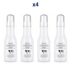 Scentio Double Milk Triple White Facial Emulsion 150 ml — Pack of 4 — 4 complete retail units