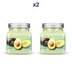 Scentio Avocado Brightening Sherbet Scrub 350 ml — Pack of 2 — 2 complete retail units