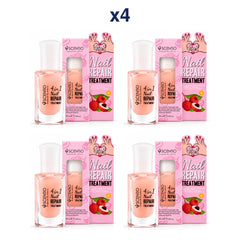 Scentio 4-in-1 Nail Repair Treatment 10 ml — Pack of 4 — 4 complete retail units