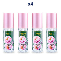 Scentio Vibrant Peony Body & Hair Mist 50 ml — Pack of 4 — 4 complete retail units