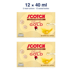 Scotch Royale Gold Less Sweet Bird's Nest Drink — 12 × 40 ml — exact sealed package quantity