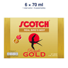 Scotch Royale Gold Bird's Nest Drink — 6 × 70 ml — exact sealed package quantity