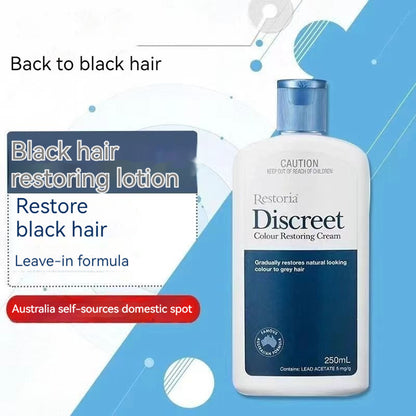 Restoria Discreet Hair Cream – Gradual Grey Blending & Natural-Looking Hair Color | 250ml
