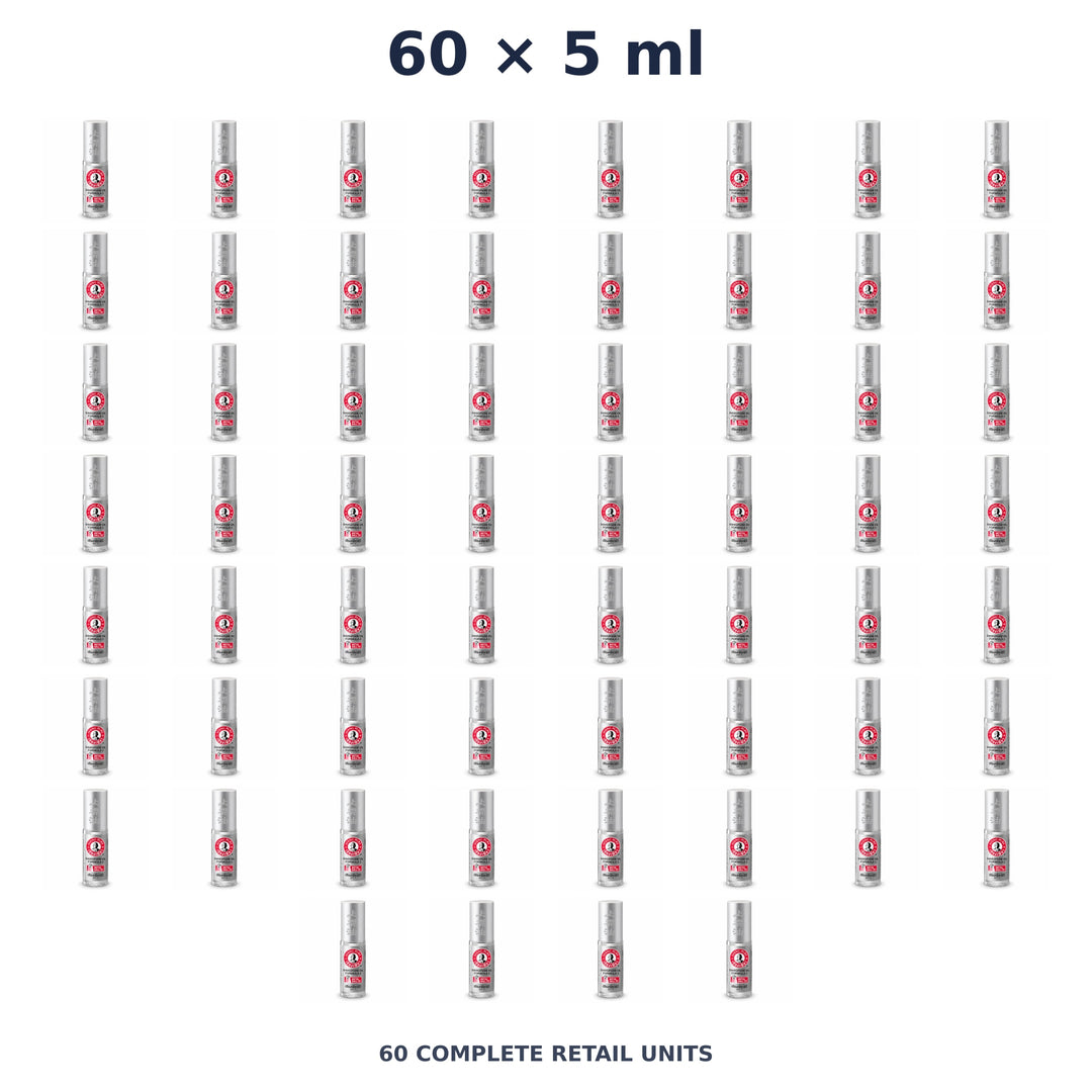 Siang Pure Oil Formula II Metal Ball Tip 5 ml — 60 Roll-Ons. Exact quantity sold.