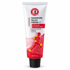 Siang Pure Relief Cream. Clean product packshot.