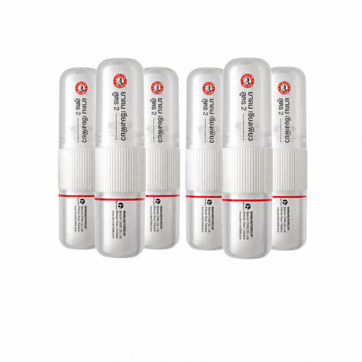 Original Siang Pure Inhaler Formula 2 – pack of 6 × 2 cc