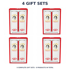 Siang Pure Formula II Oil Gift Box — 2 × 25 ml — 4 Gift Sets. Quantity packshot without promotional badge.