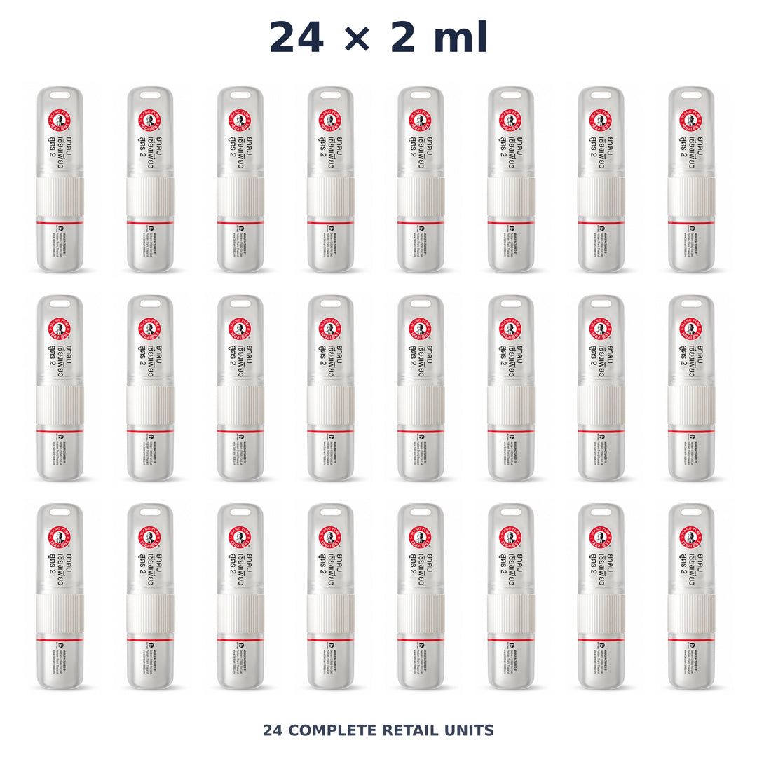 Siang Pure Inhaler Formula II 2 ml — 24 Inhalers. Exact quantity sold.