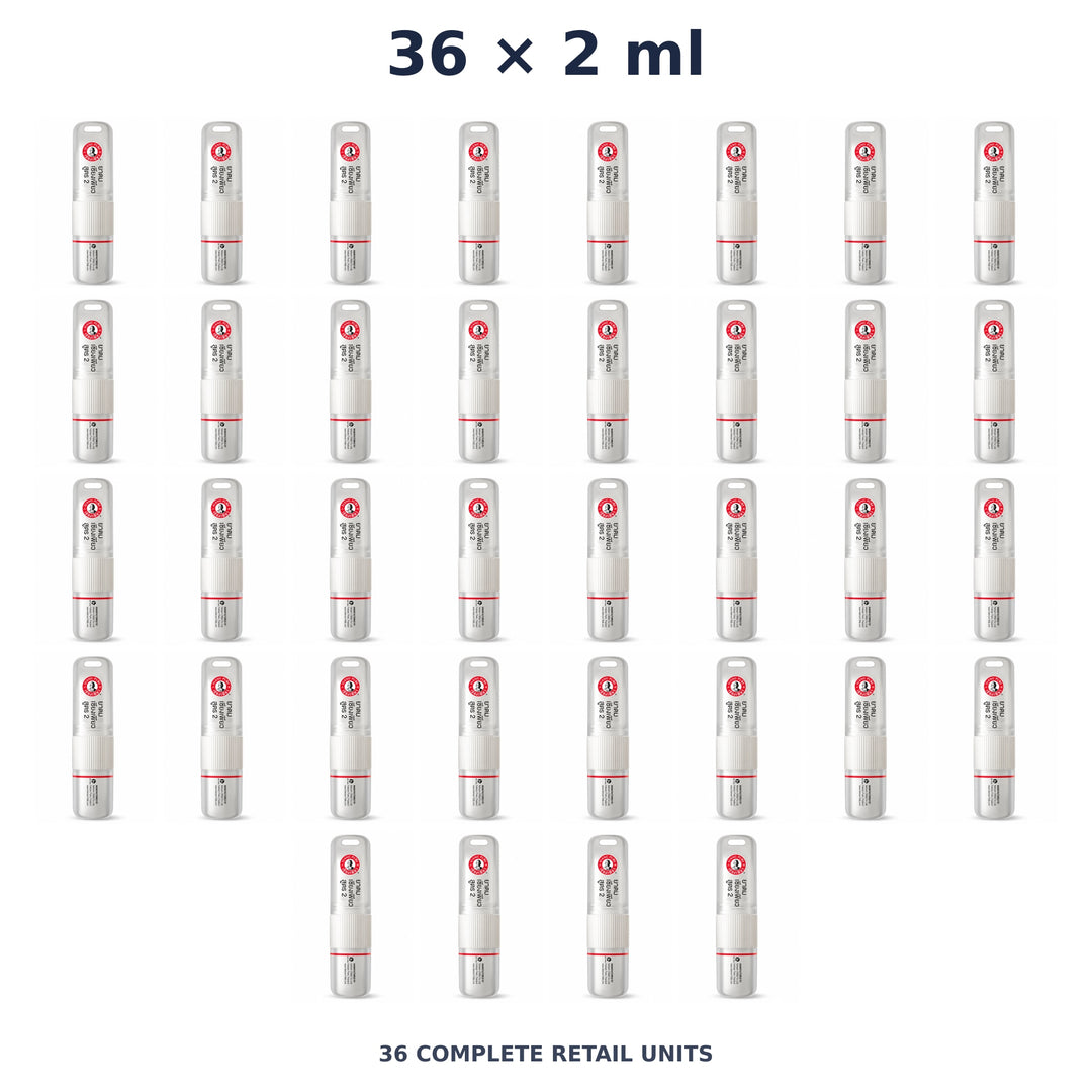Siang Pure Inhaler Formula II 2 ml — 36 Inhalers. Exact quantity sold.