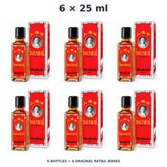 Siang Pure Oil Formula I 25 ml — 6 Bottles with Retail Boxes. Exact quantity sold.