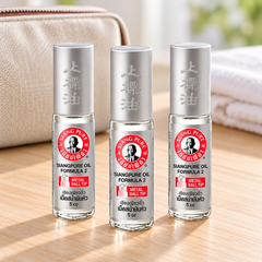 Siang Pure Oil Formula II Metal Ball Tip. Lifestyle reference photograph; see the main pack image for the quantity included.