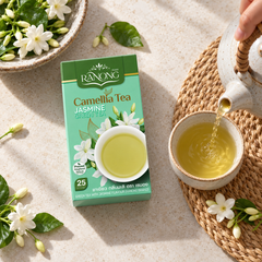 Ranong Tea Camellia Jasmine Green Tea – illustrative serving suggestion