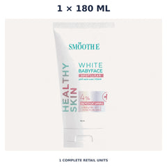 Smooth E White Babyface Spot Clear Non-Ionic Foam — 180 ml — 1 Unit