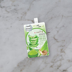 Smooto Smooto Aloe-E Snail Bright Gel 50 g, vue sur marbre