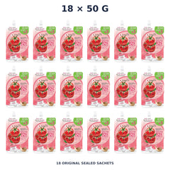 Smooto Tomato Yogurt Plus Soothing Gel 50 g – Tomato, Bulgarian Yogurt & Hyaluronic Acid — 18 Sachets